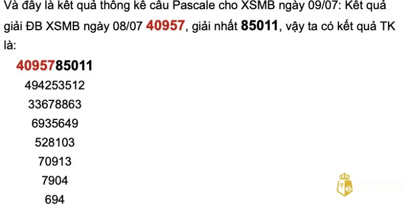 Cầu lô miền Bắc hôm nay có thể tìm thấy với các phương pháp soi cầu hiệu quả. 